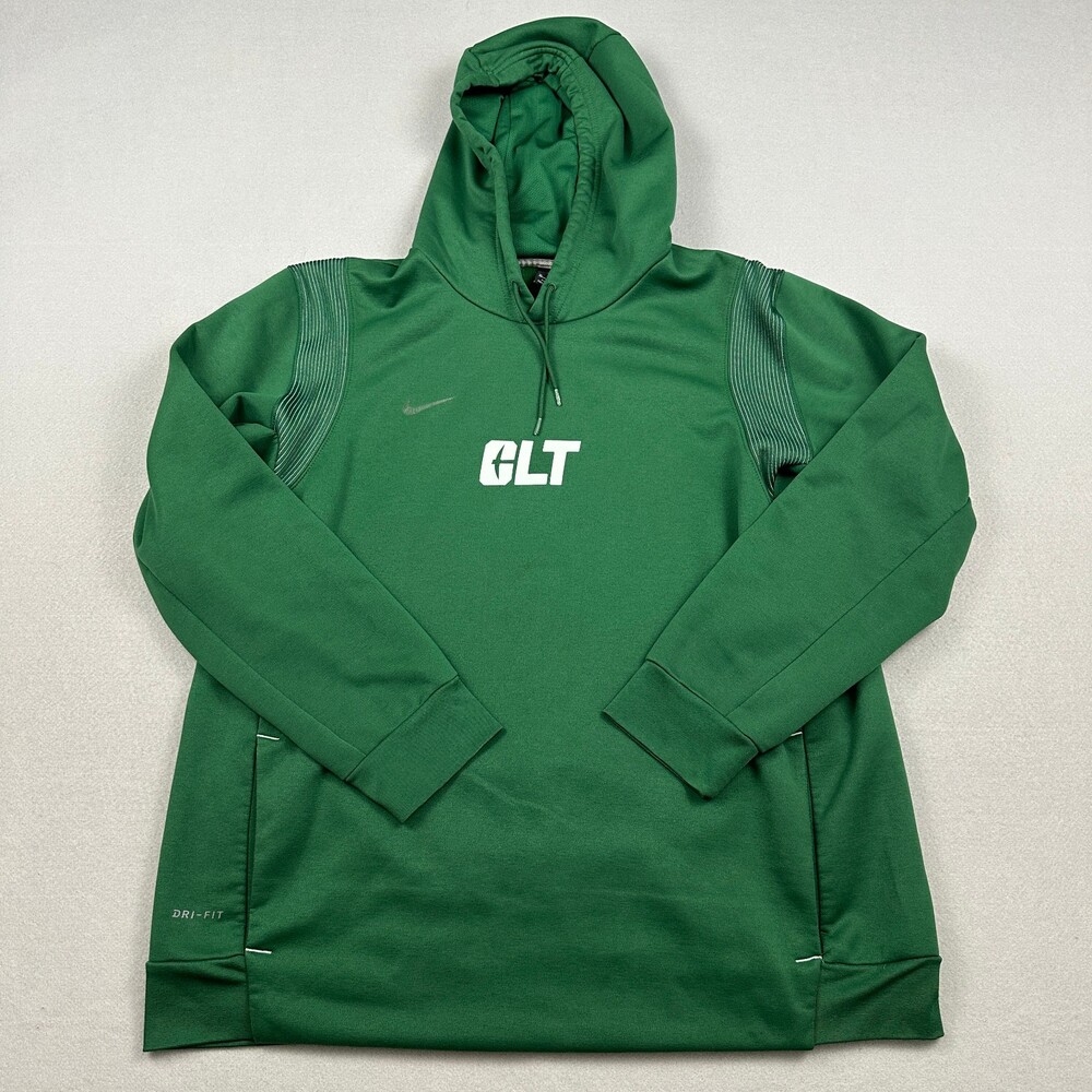 Charlotte 49ers Hoodie Men Extra Large Green CLT Nike Pullover Sweatshirt NCAA